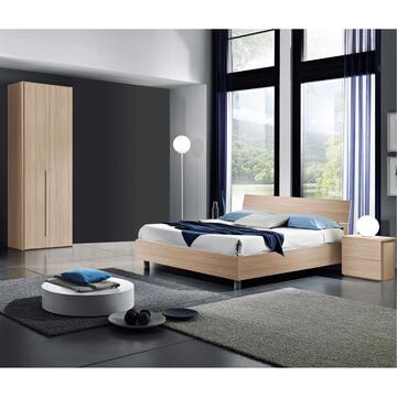 Armadio Moderno Easy 2 Ante Battenti - 82,6x53,3 h245... - Marino fa Mercato
