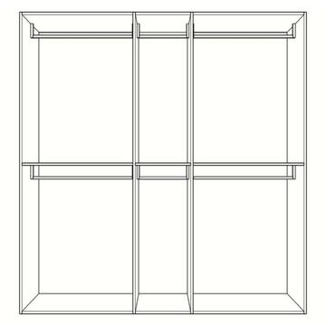 Armadio Easy 5 ante finitura legno olmo