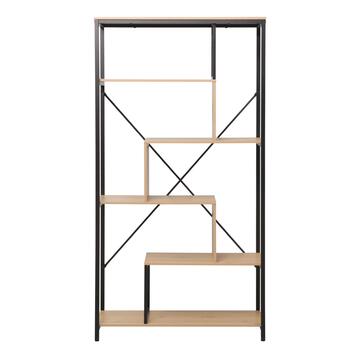 Libreria Stile Industriale 5 Ripiani 85x163x35cm in... - Marino fa Mercato