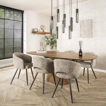 Poltroncina Moderna Bruma Beige - 58x53 h 81,5 cm -... - Marino fa Mercato