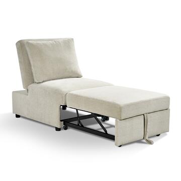 Poltrona Letto Velaria con Letto a Carrello, Schienale...
