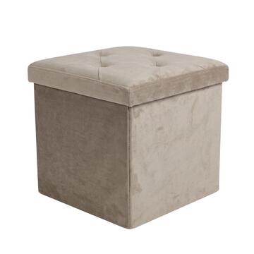 Pouff Contenitore Quadrato Velvy 38x38 h38 cm - Colori... - Marino Fa Mercato