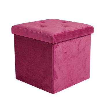 Pouff Contenitore Quadrato Velvy 38x38 h38 cm - Colori... - Marino Fa Mercato
