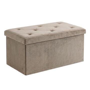 Pouff Contenitore Rettangolare Velvy 38x38 h38 cm -... - Marino Fa Mercato