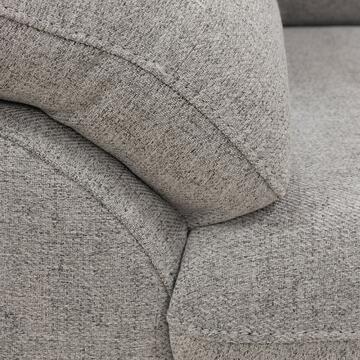 Divano 3 posti classico Bari grigio 200x85x90