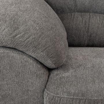 Divano Melissa 3 Posti Grigio 205x95x83cm