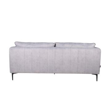 Divano 3 Posti Patricia Reclinabile Grigio 237x100x92cm - Marino fa Mercato