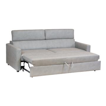 Divano Letto 3 Posti Biella - Grigio