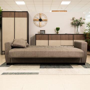 Divano Letto Sanem Beige/Grigio Click Clac 3 Posti... - Marino Fa Mercato