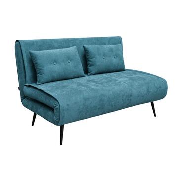 Divano Letto Moderno 2 Posti Trasio Verde Ottanio 130x80...