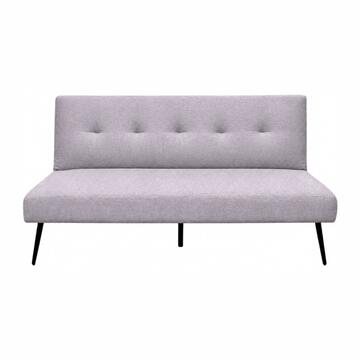 Divano Letto Clic Clac Velix Grigio 3 Posti 179x86 h84 cm con Gambe in Ferro Marino Fa Mercato