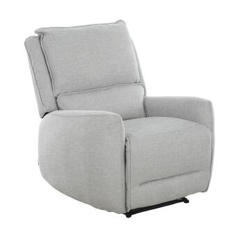 Poltrona Eira Reclinabile 89x94 h101 cm Grigio Chiaro