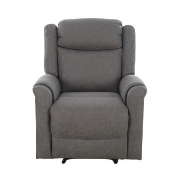 Poltrona Bardo Reclinabile 83x90 h101 cm Grigia