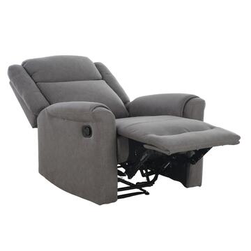 Poltrona Bardo Reclinabile 83x90 h101 cm Grigia - Marino fa Mercato