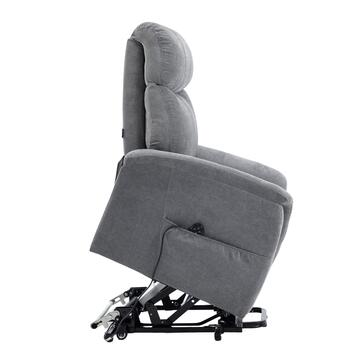Poltrona Motorizzata Solea Grigia - 2 Motori + Telecomando... - Marino fa Mercato