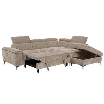 Divano Letto Komor Angolare DX Beige - 262x164 h98... - Marino Fa Mercato