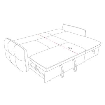 Divano Letto Angolare 3 Posti Reversibile Quincy Grigio... - Marino Fa Mercato