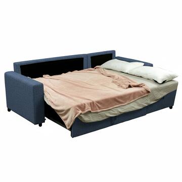 Divano Letto Golf Angolare Blu - Reversibile - con... - Marino fa Mercato