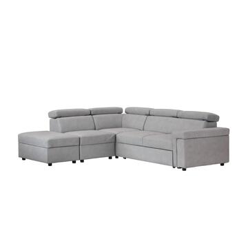 Divano Letto Loft Angolare Reversibile + Pouff Contenitore... - Marino fa Mercato