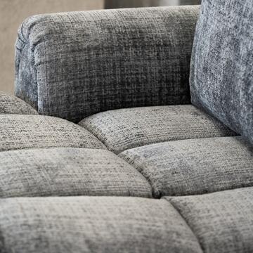 Divano 3 Posti con Chaise Longue SX Torino in Tessuto... - Marino Fa Mercato