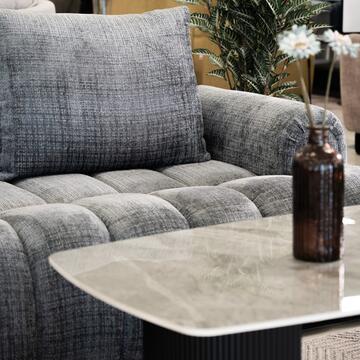 Divano 3 Posti con Chaise Longue SX Torino in Tessuto... - Marino Fa Mercato