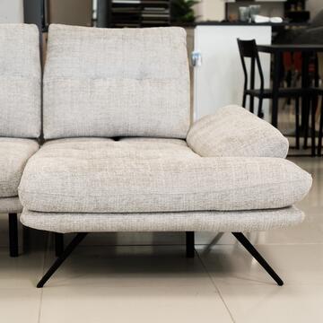 Divano 2 Posti con Chaise Longue DX Santorini in Poliestere... - Marino Fa Mercato