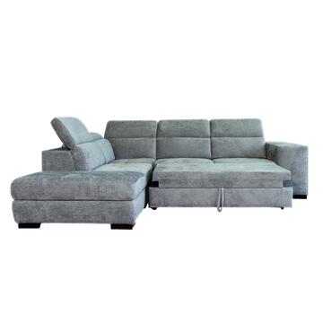 Divano Letto Angolare Reversibile Morfeo Grigio con... - Marino Fa Mercato