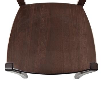 Sedia Tradizionale Paesana in Legno Colore Noce - con... - Marino Fa Mercato