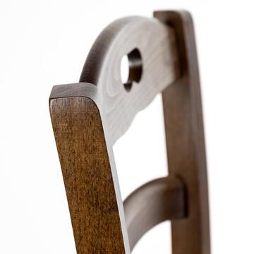 Sedia Tradizionale Savoia in Legno Colore Noce - con... - Marino Fa Mercato