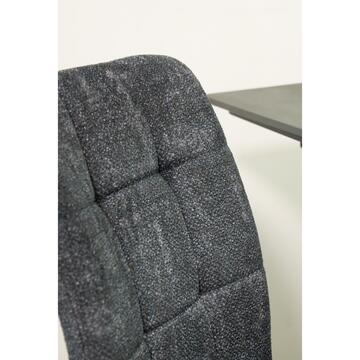 Sedia Moderna Imbottita Munia Antracite 44x59 h 88... - Marino fa Mercato