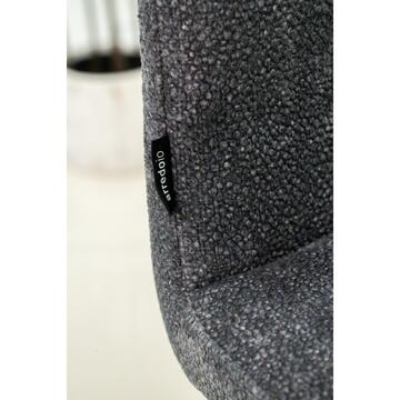 Sedia Moderna Imbottita Munia Antracite 44x59 h 88... - Marino fa Mercato