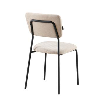 Sedia Moderna Plinia Beige 53x43 h 84 cm - Marino fa Mercato