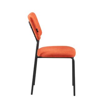 Sedia Moderna Plinia Arancio 53x43 h 84 cm - Marino fa Mercato