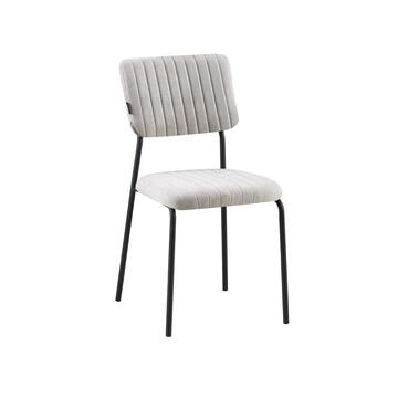 Sedia Moderna Plinia Grigia 53x43 h 84 cm