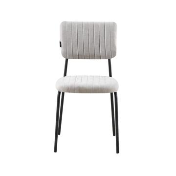 Sedia Moderna Plinia Grigia 53x43 h 84 cm - Marino fa Mercato