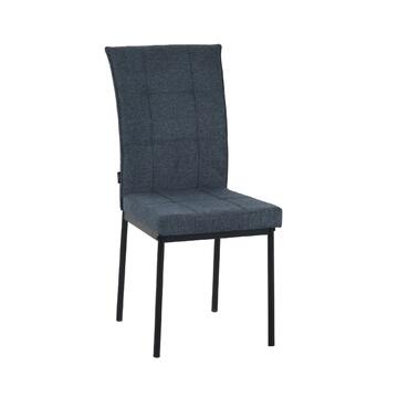 Set 4 Sedie Moderne Tullia 44x59 h 96 cm - Blu