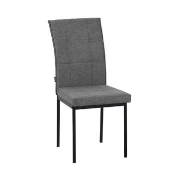Set 4 Sedie Moderne Tullia 44x59 h 96 cm - Grigio