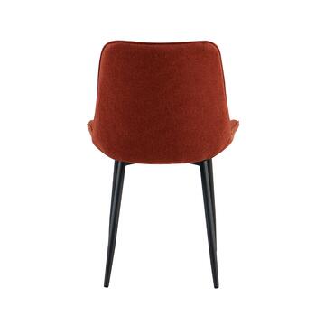 Set 4 Sedie Moderne Zora Arancioni - 58x53 h84 cm -... - Marino fa Mercato