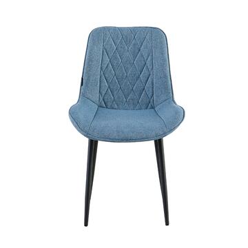 Set 4 Sedie Moderne Zora Blu - 58x53 h84 cm - per Sala... - Marino fa Mercato