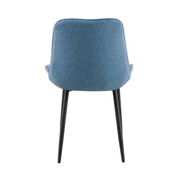 Set 4 Sedie Moderne Zora Blu - 58x53 h84 cm - per Sala... - Marino fa Mercato