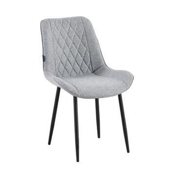 Set 4 Sedie Moderne Zora Grigie - 58x53 h84 cm - per...