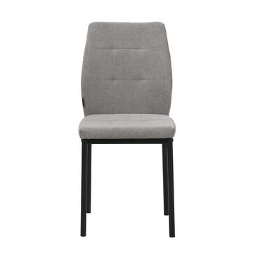 Sedia Moderna Grigia in Poliestere Effetto Tramato... - Marino Fa Mercato