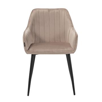 Poltroncina Moderna Marrone Nemesi con Gambe in Ferro... - Marino Fa Mercato