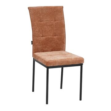 Sedia Moderna Imbottita Tullia Arancione 44x61 h 96...