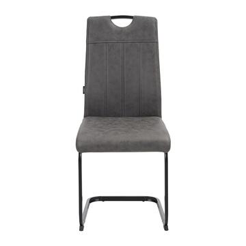 Sedia Moderna Imbottita Evania Grigia 43x61 h 98 cm,... - Marino Fa Mercato