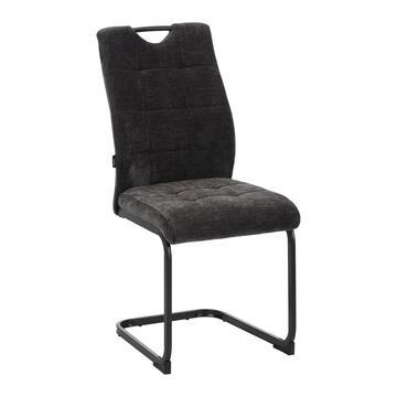 Sedia Moderna Imbottita Drusia Antracite 44x59 h 96...