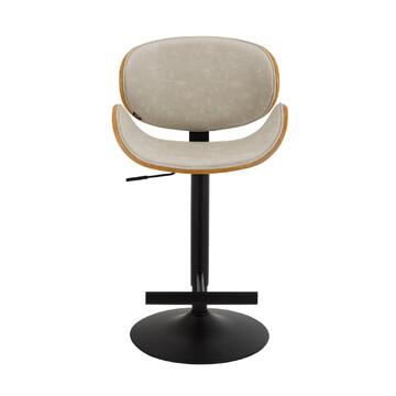 Sgabello Earland con Elevazione a Gas 52x93x54 cm - Tortora