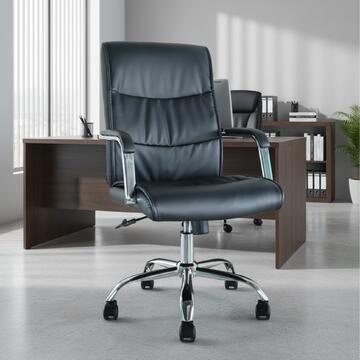 Sedia Travis da Ufficio Elegante Imbottita con Ruote... - Marino Fa Mercato