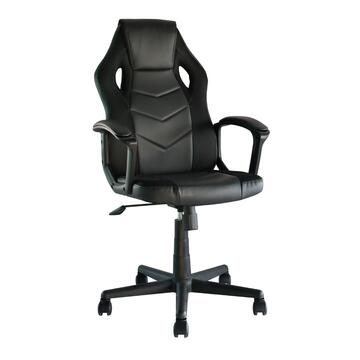 Sedia Gaming Nera - Girevole - con Elevazione a Gas...