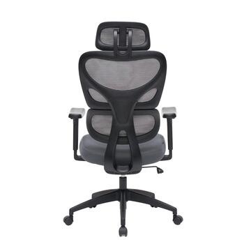 Poltrona da Ufficio Grigia Ergonomica Regent con Ruote,... - Marino Fa Mercato